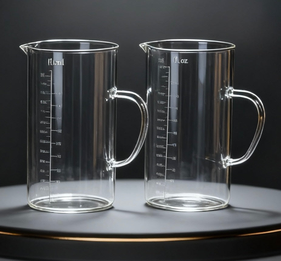 Kombucha Brewing Glass Beaker Set (1.7L × 2) — SCOBY Not Included