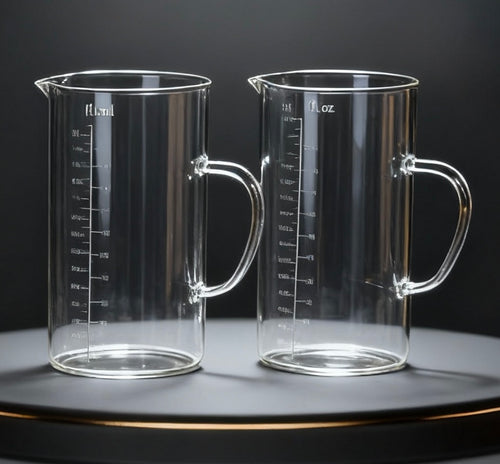 Kombucha Brewing Glass Beaker Set (1.7L × 2) — SCOBY Not Included