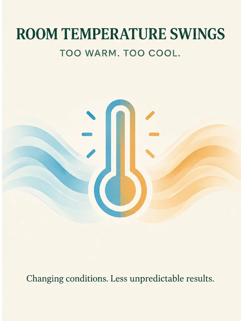 Temperature Swings Can Throw Your Batch Off Course.